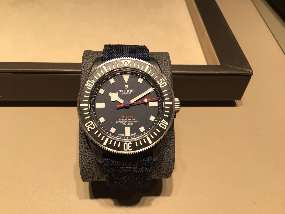 Tudor PELAGOS FXD – BLEU INDEX BLAN G-TISS BLEU