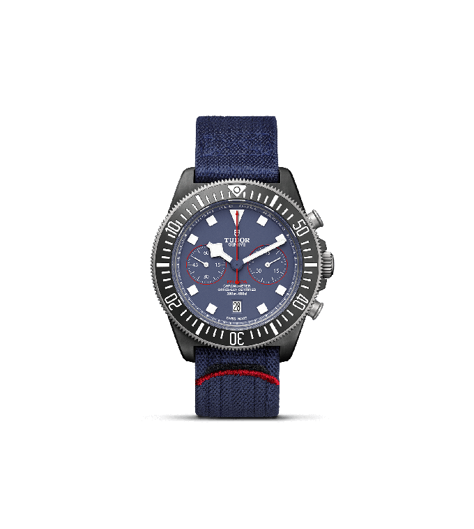 Tudor PELAGOS FXD CHR – BLEU INDEX BLAN G-TISS BLEU