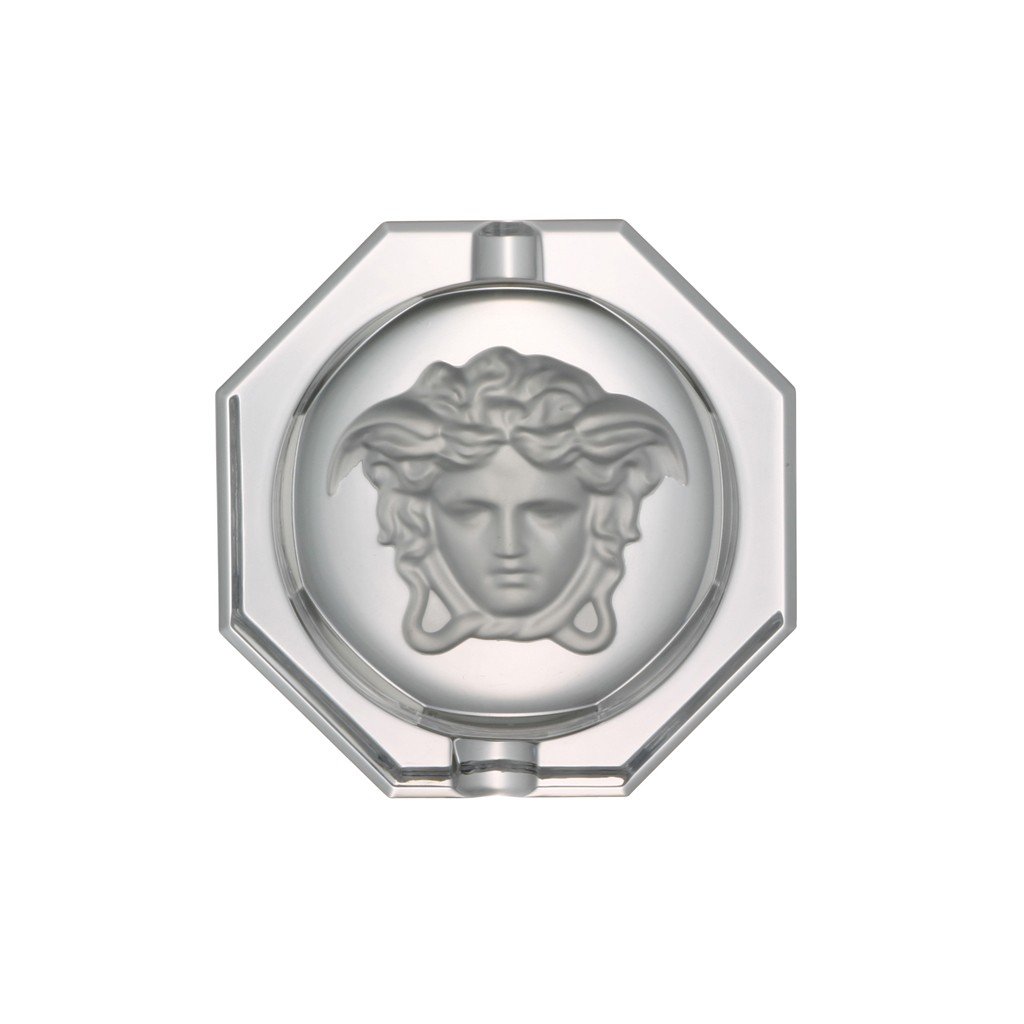 Versace Rosenthal Crystal Ashtray with Medusa Crystal design 20665-110835-47516
