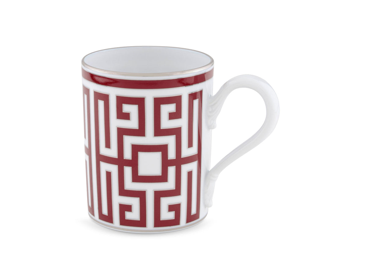 Ginori Mug Labirinto Scarlatto 004RG00FTZ701010400G00125300