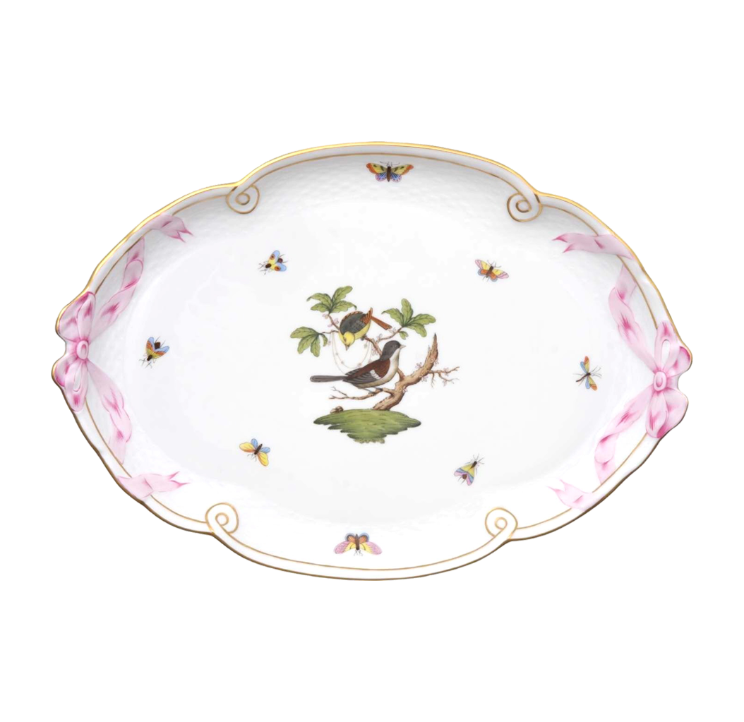 Herend porcelain tray