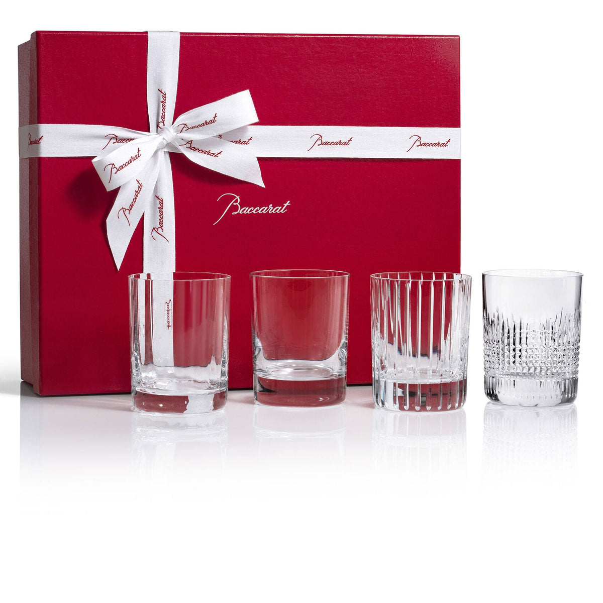 Baccarat Set of 4 Tumbler Glasses