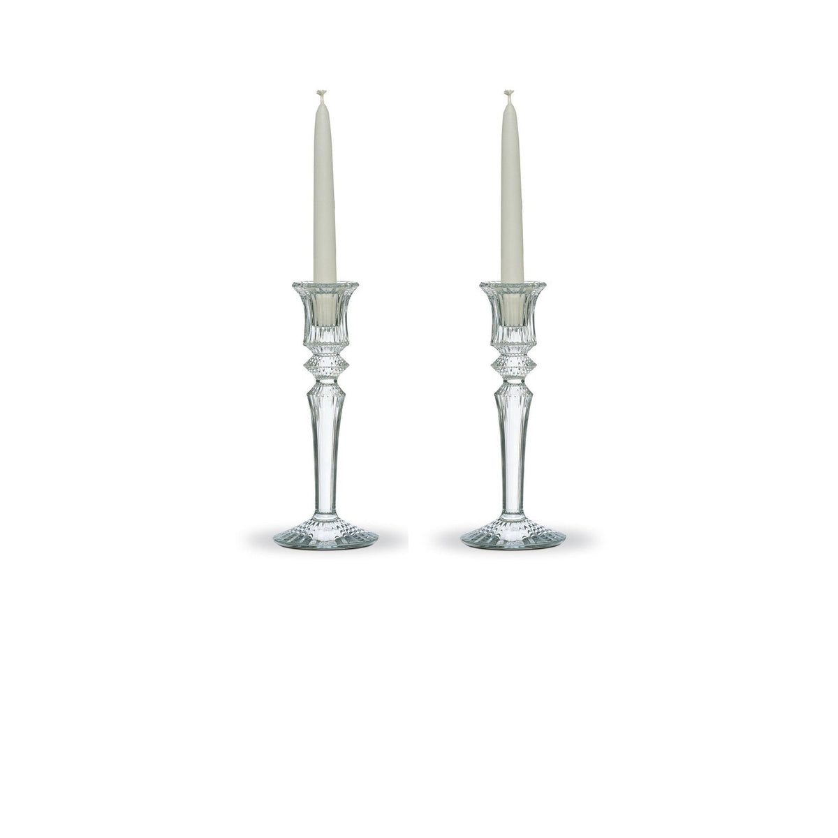 Set of 2 Baccarat single-flame candlesticks 2600553
