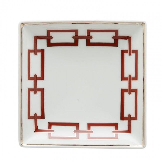 Ginori Catene Scarlatto Coin Tray