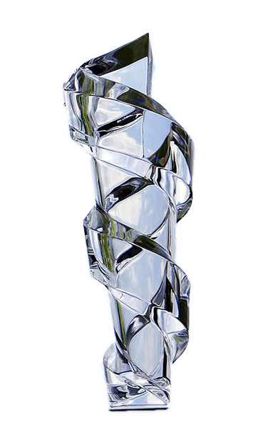 Baccarat Spiral Vase 2612026
