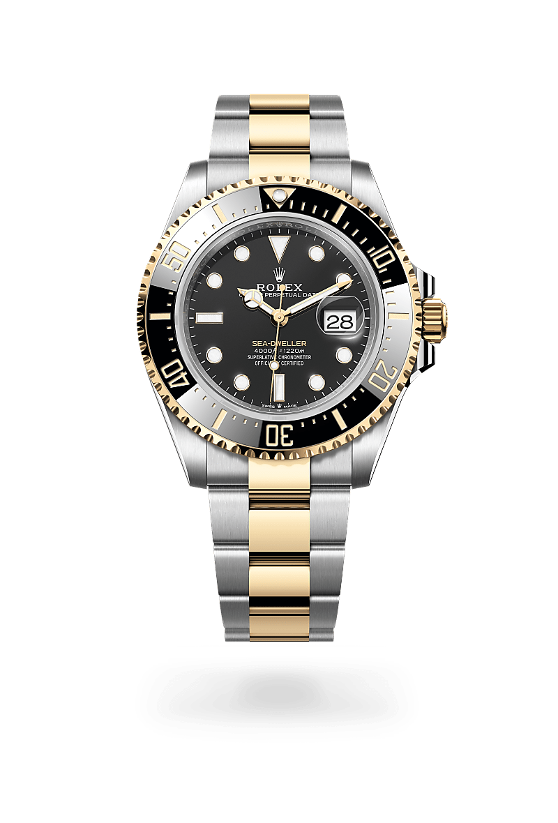 Sea-Dweller Oyster, 43 mm, Oystersteel and yellow gold