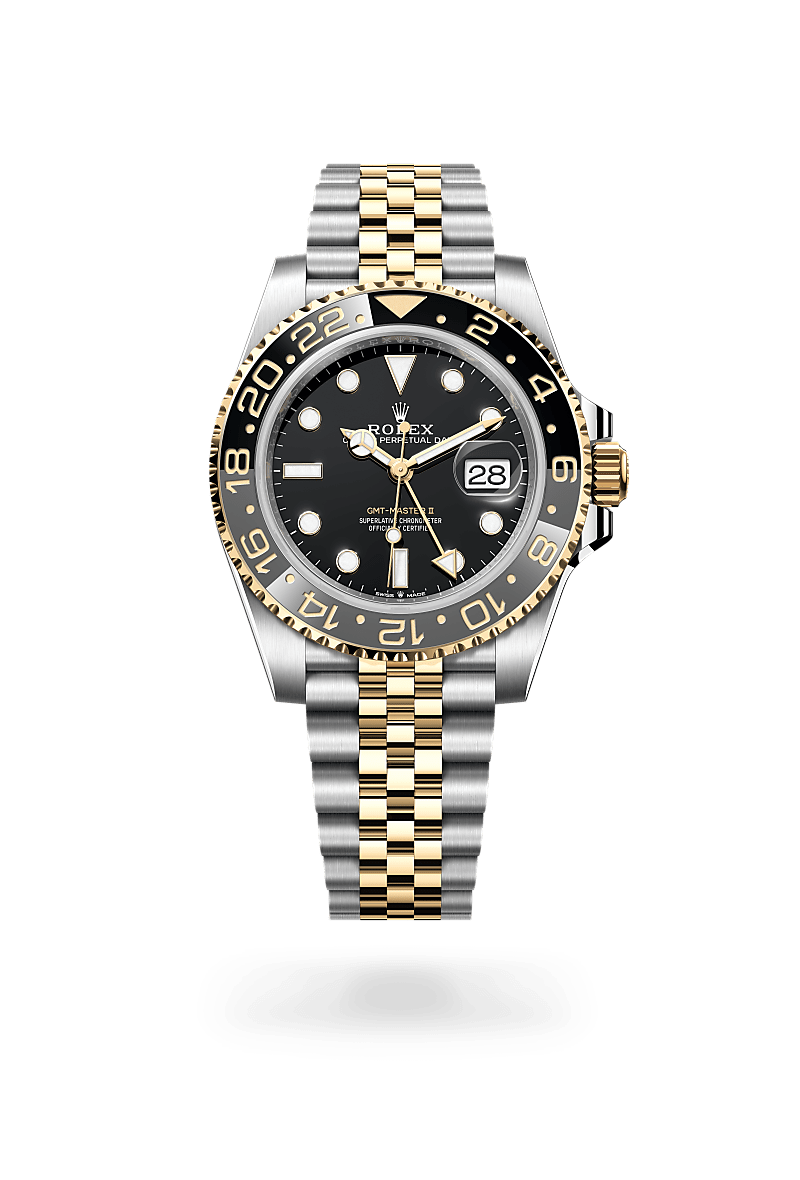 GMT-Master II Oyster, 40 mm, Oystersteel and yellow gold